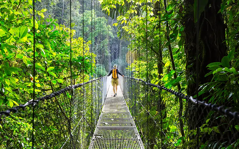 RANDONNEE AU COSTA RICA randonnée dans la nature