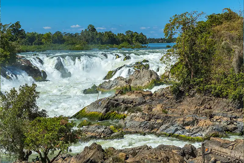 La cascade de Khone Phapeng, la plus grande chute d'eau du Laos