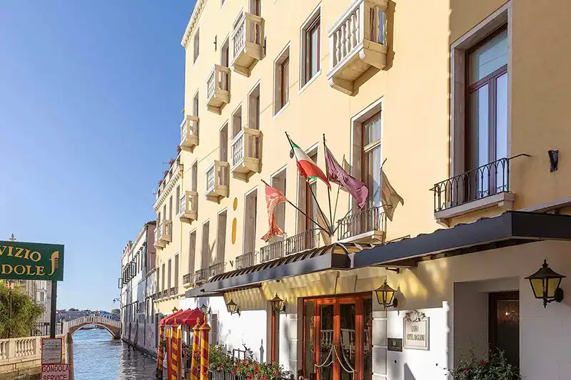 Hôtel de charme à Venise avec vue sur les canaux