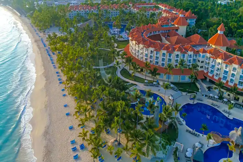 Complexe Occidental Caribe au bord de la plage à Punta Cana