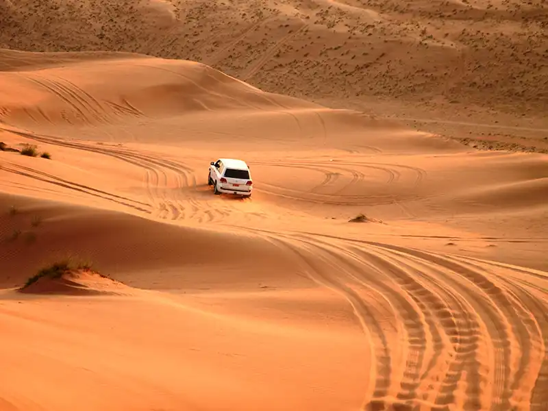Désert de Wahiba Sands – autotour à Oman en 4x4