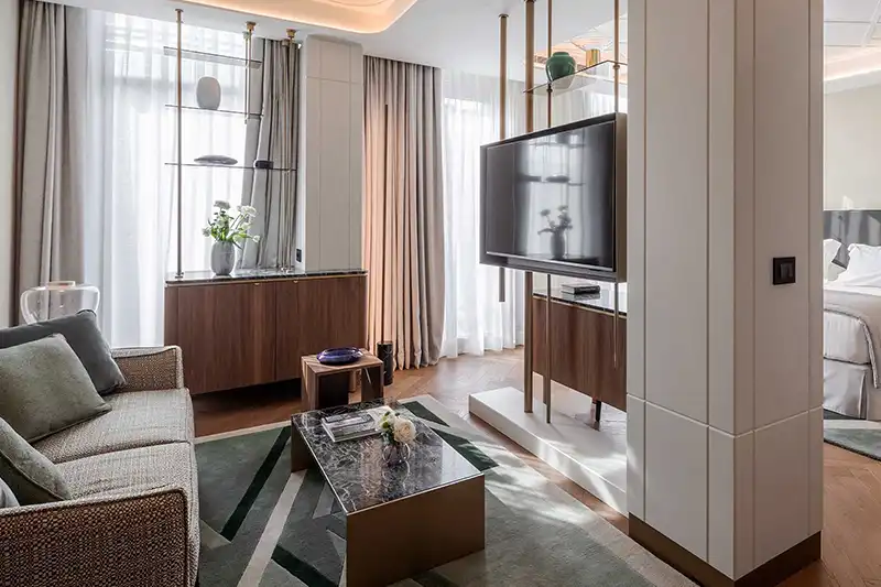 Suite contemporaine de Casa Baglioni Milan dans le quartier de Brera