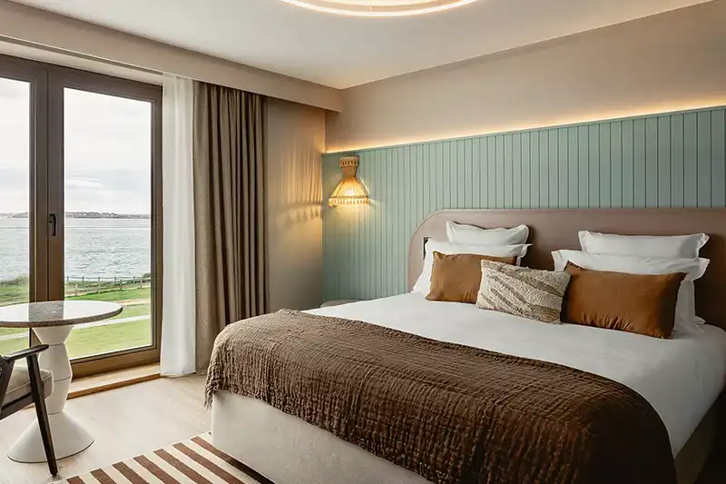 Chambre avec vue mer à l’Emeria Dinard Hôtel Thalasso & Spa à Dinard