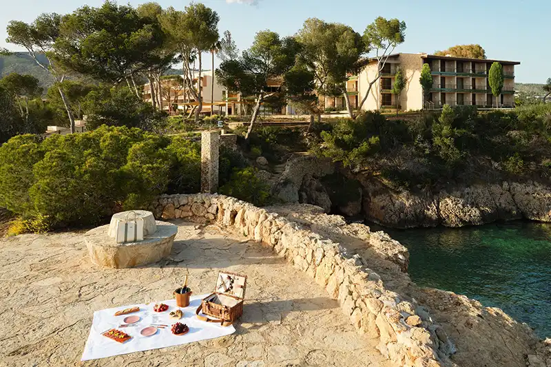 Crique privée du Mandarin Oriental Punta Negra Mallorca
