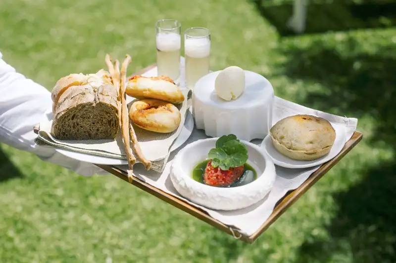 Petit-déjeuner méditerranéen à La Fiermontina à Lecce
