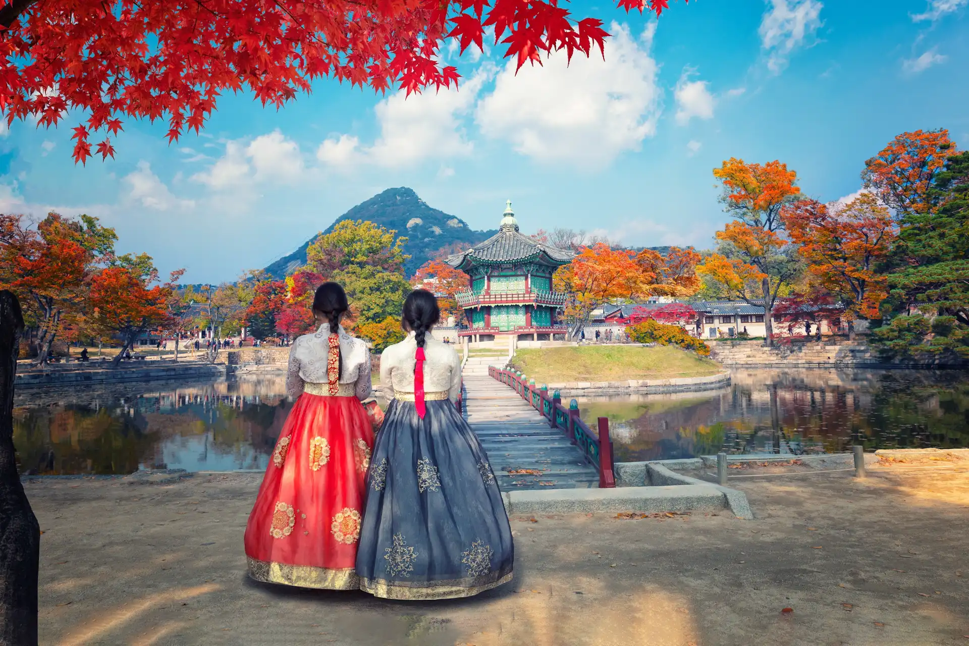 Palais Gyeongbokgung à Séoul Palais Gyeongbokgung à Séoul lors d’un circuit en Corée du Sud
